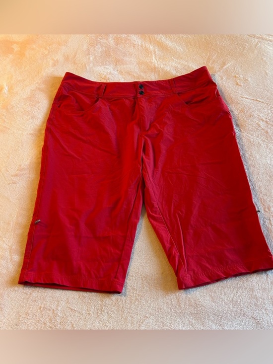 Killtec Pants - Killtec red long shorts size 16 stretch hiking gorpcore outdoors